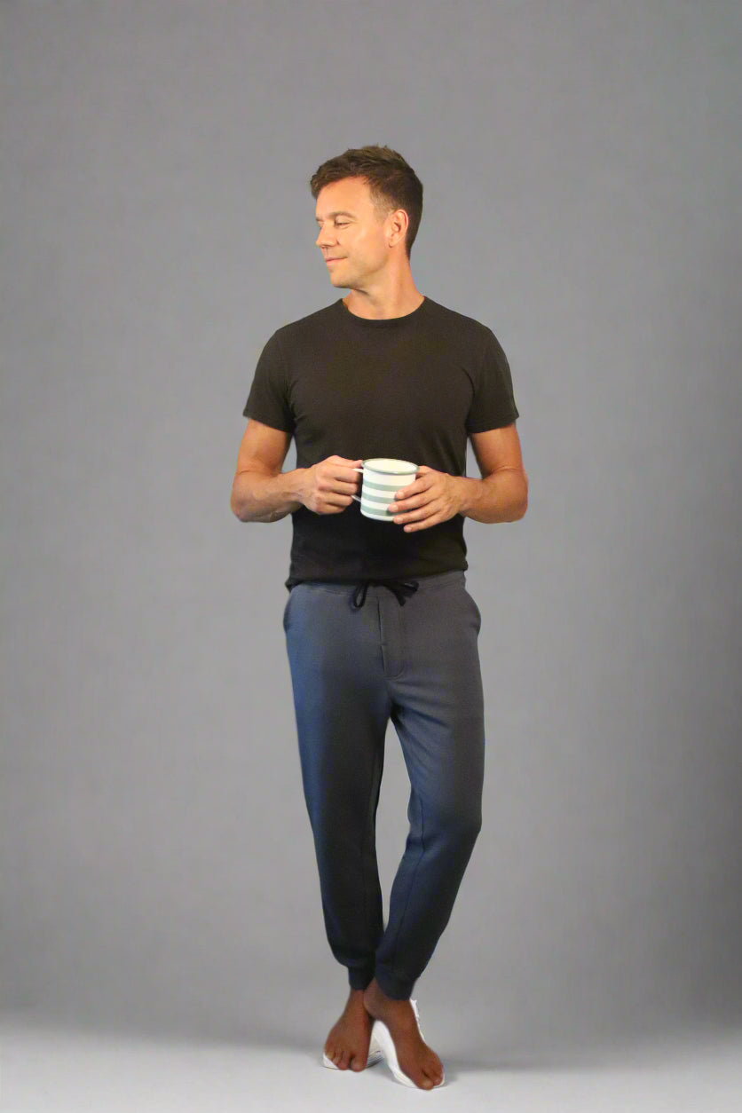 lounger midnight blue joggers